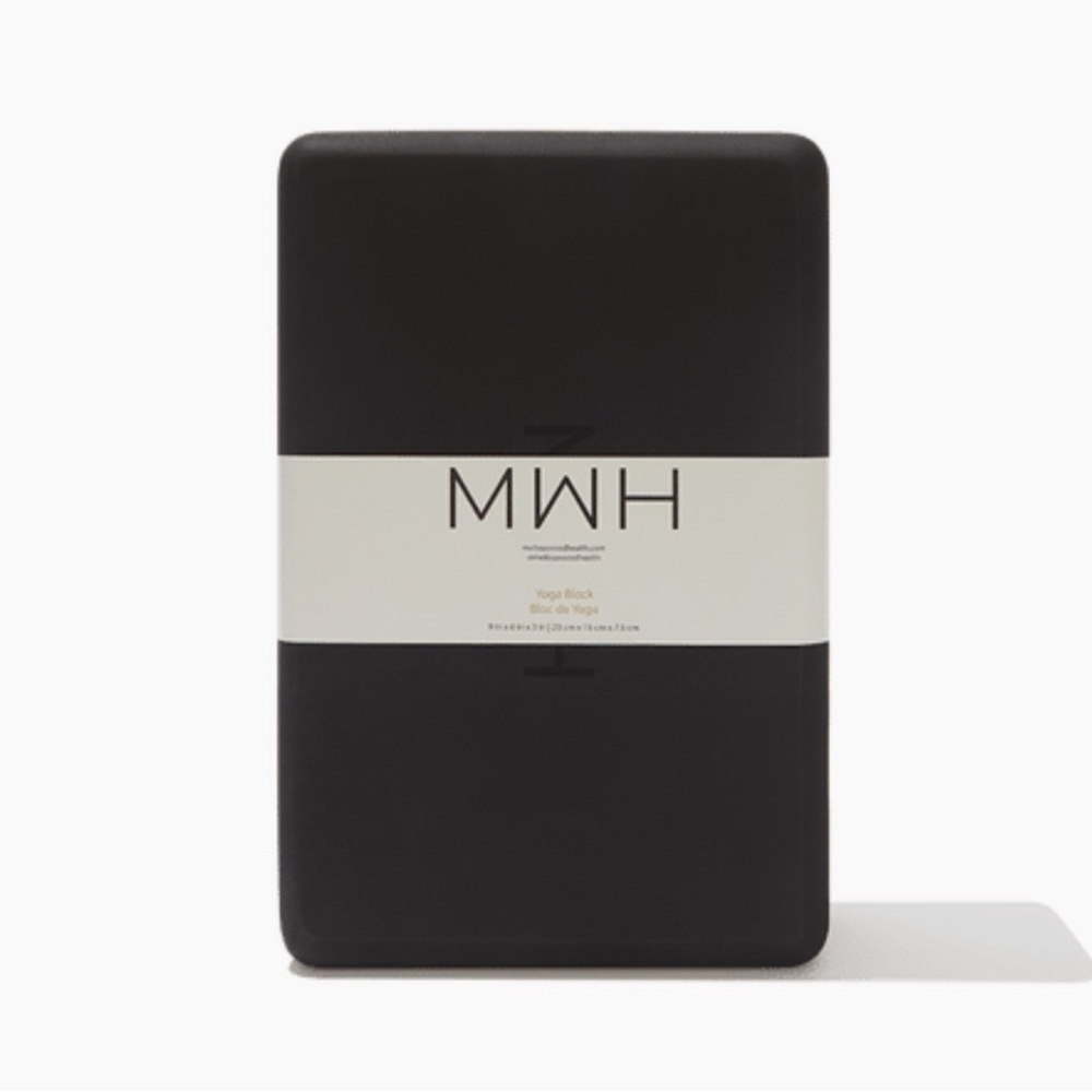 Black Yoga Block